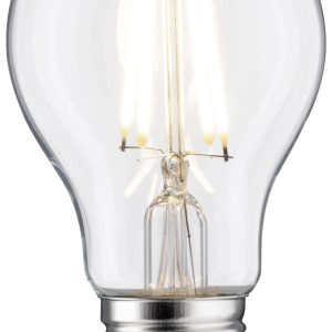 Paulmann 28616 LED-lamp Energielabel F (A – G) E27 5 W Warmwit (Ø x h) 60 mm x 106 mm 1 stuk(s)