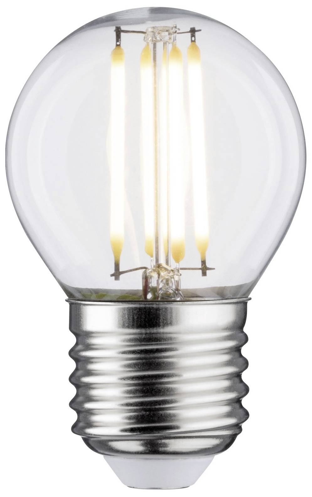 Paulmann 28633 LED-lamp Energielabel F (A - G) E27 5 W Warmwit (Ø x h) 45 mm x 72 mm 1 stuk(s)