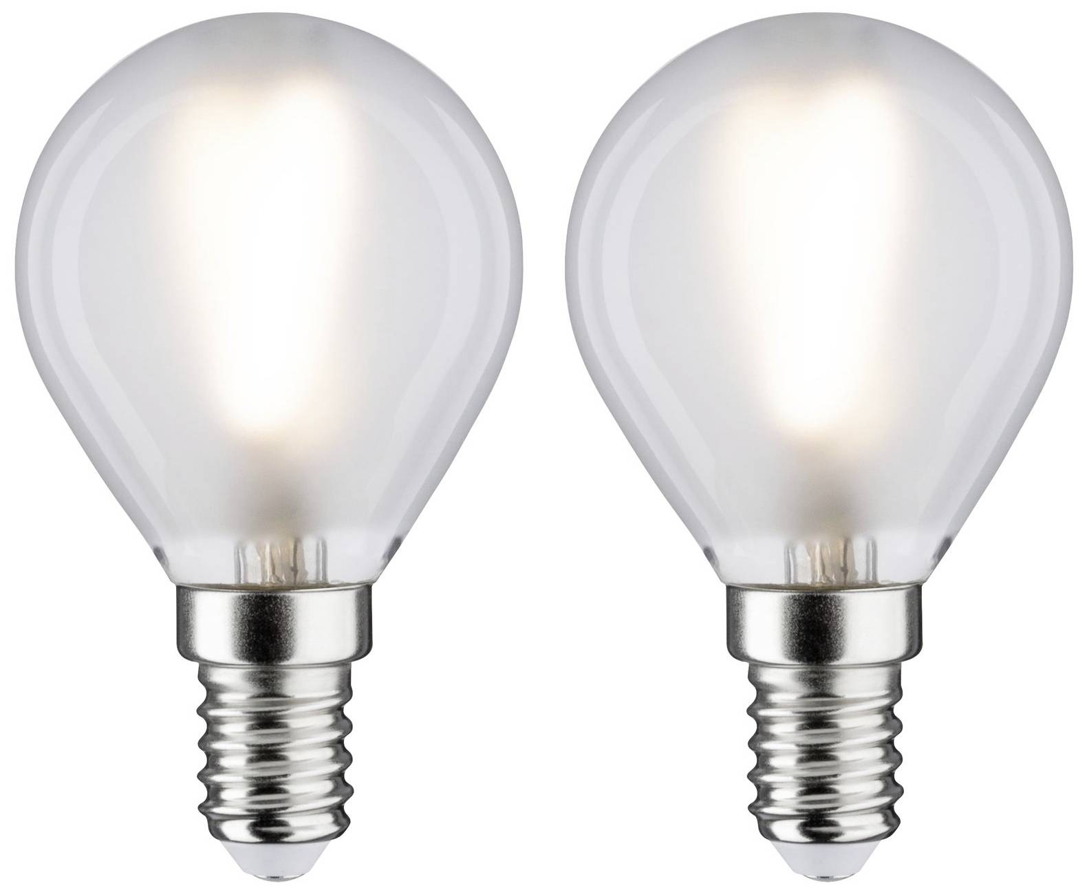 Paulmann 28638 LED-lamp Energielabel G (A - G) E14 3 W Warmwit (Ø x h) 45 mm x 78 mm 2 stuk(s)