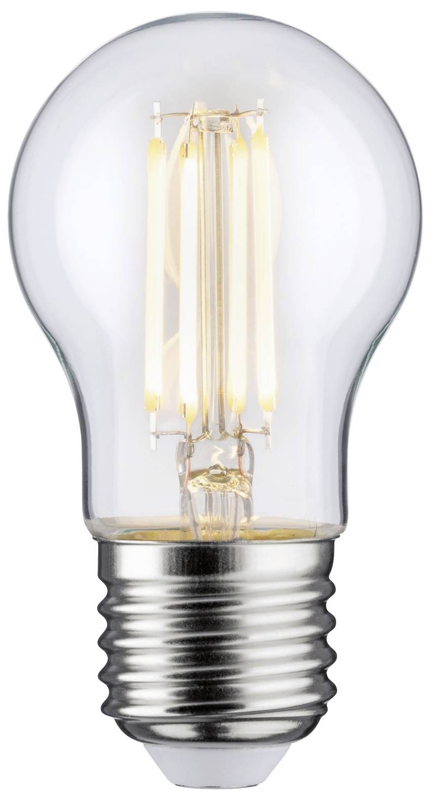 Paulmann 28654 LED-lamp Energielabel E (A - G) E27 6.5 W Warmwit (Ø x h) 45 mm x 78 mm 1 stuk(s)