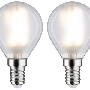 Paulmann 28789 LED-lamp Energielabel F (A – G) E14 4.5 W Warmwit (Ø x h) 45 mm x 78 mm 2 stuk(s) Paulmann 28789 LED-lamp Energielabel F (A – G) E14 4.5 W Warmwit (Ø x h) 45 mm x 78 mm 2 stuk(s)