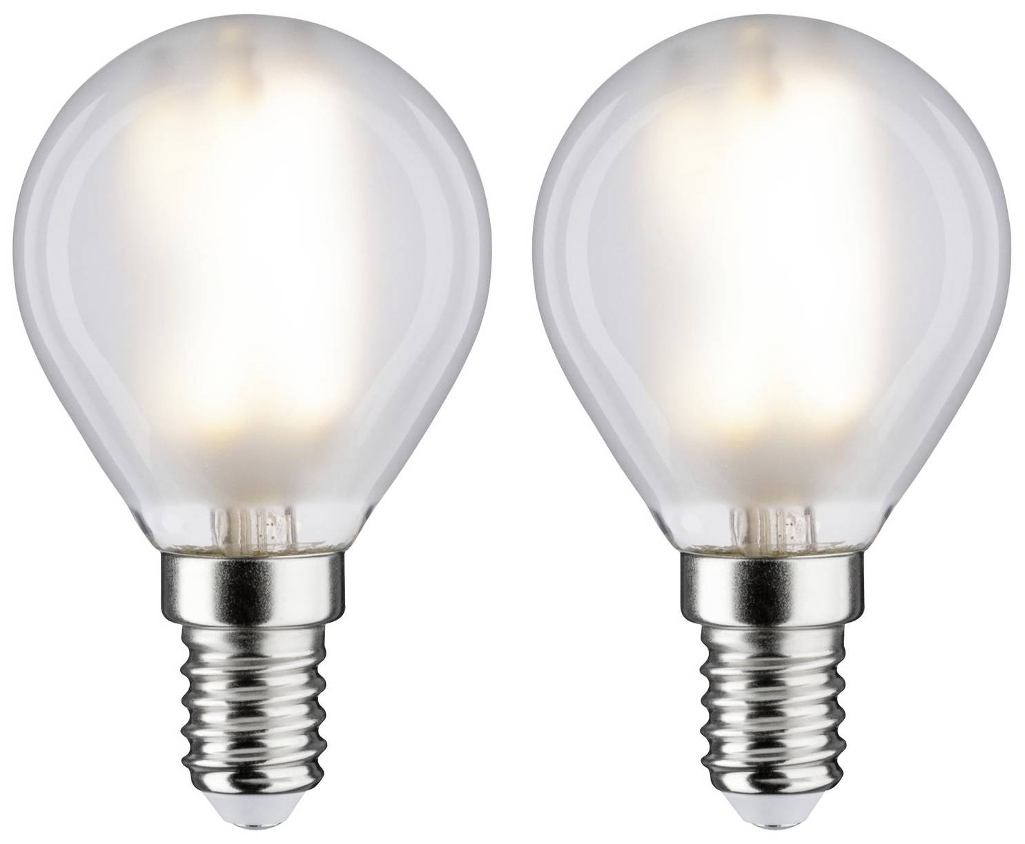 Paulmann 28789 LED-lamp Energielabel F (A - G) E14 4.5 W Warmwit (Ø x h) 45 mm x 78 mm 2 stuk(s)