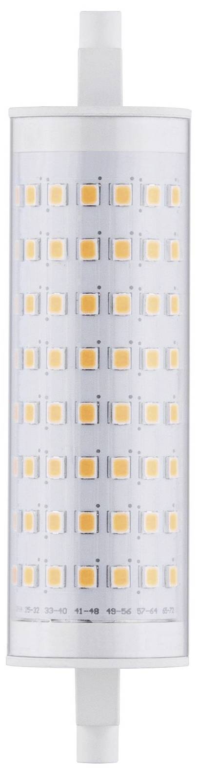 Paulmann 28837 LED-lamp Energielabel E (A - G) R7s 12 W Warmwit (Ø x h) 28 mm x 118 mm 1 stuk(s)