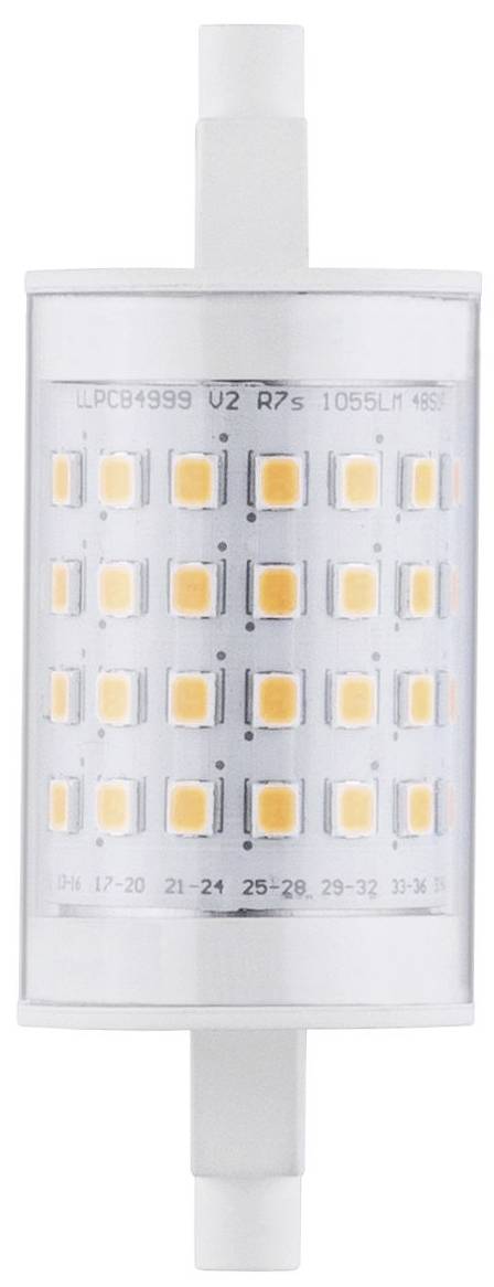 Paulmann 28838 LED-lamp Energielabel E (A - G) R7s 9 W Warmwit (Ø x h) 28 mm x 78 mm 1 stuk(s)