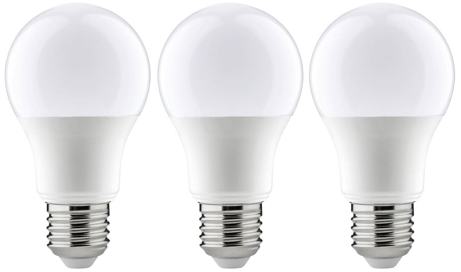 Paulmann 28871 LED-lamp Energielabel F (A - G) E27 8 W Warmwit (Ø x h) 60 mm x 105 mm 3 stuk(s)