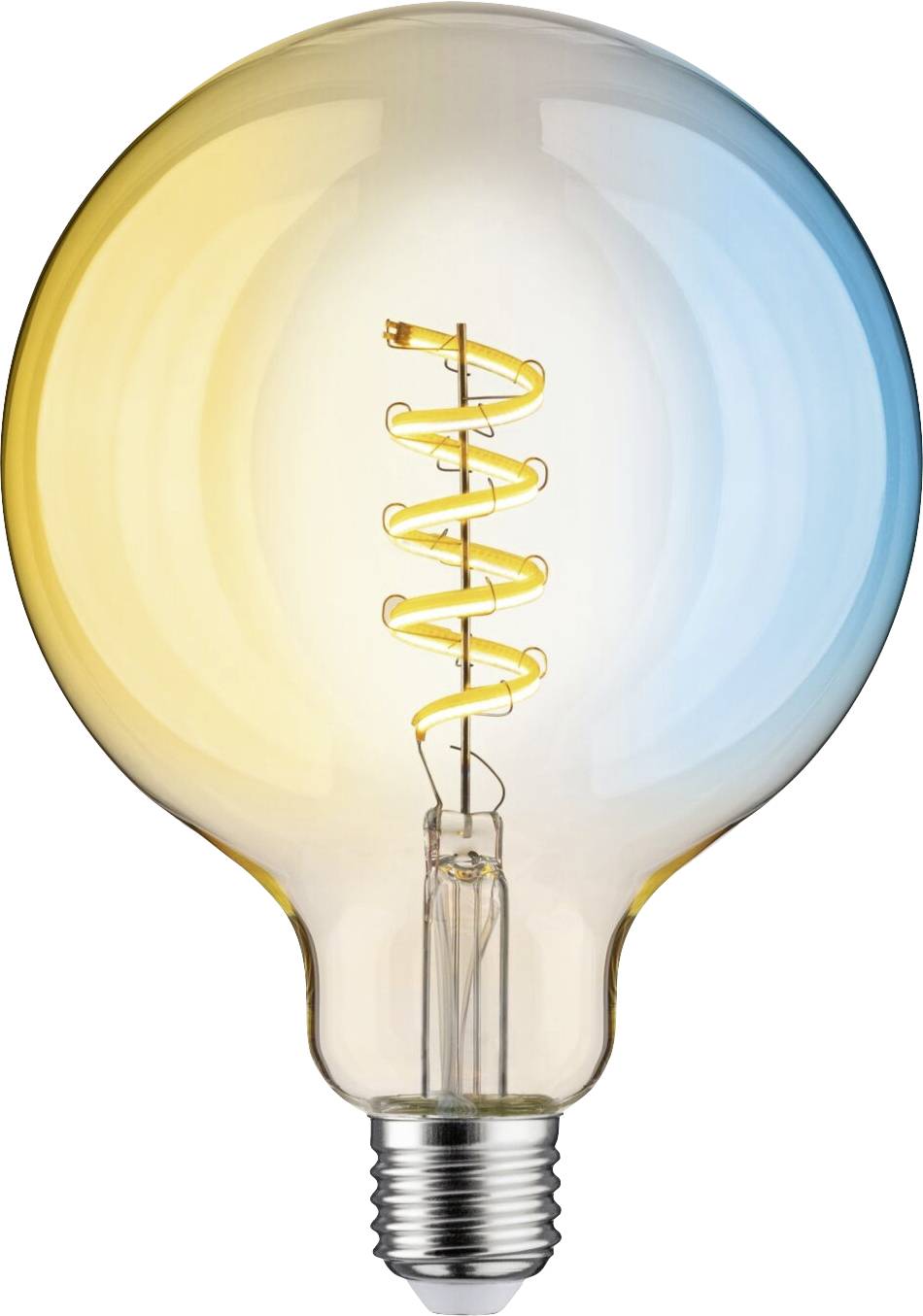 29161 Paulmann Home LED-lamp E27 Energielabel: G (A - G) 7.5 W Warmwit tot koudwit Goud