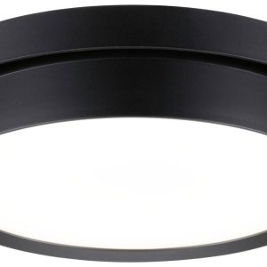 Paulmann 96780 Malik LED-plafondlamp LED 13.5 W Zwart (mat) Paulmann 96780 Malik LED-plafondlamp LED 13.5 W Zwart (mat)