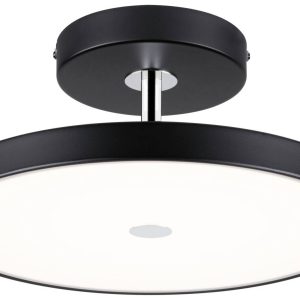 Paulmann 96781 Hildor LED-plafondlamp LED 26.5 W Zwart (mat), Chroom Paulmann 96781 Hildor LED-plafondlamp LED 26.5 W Zwart (mat), Chroom