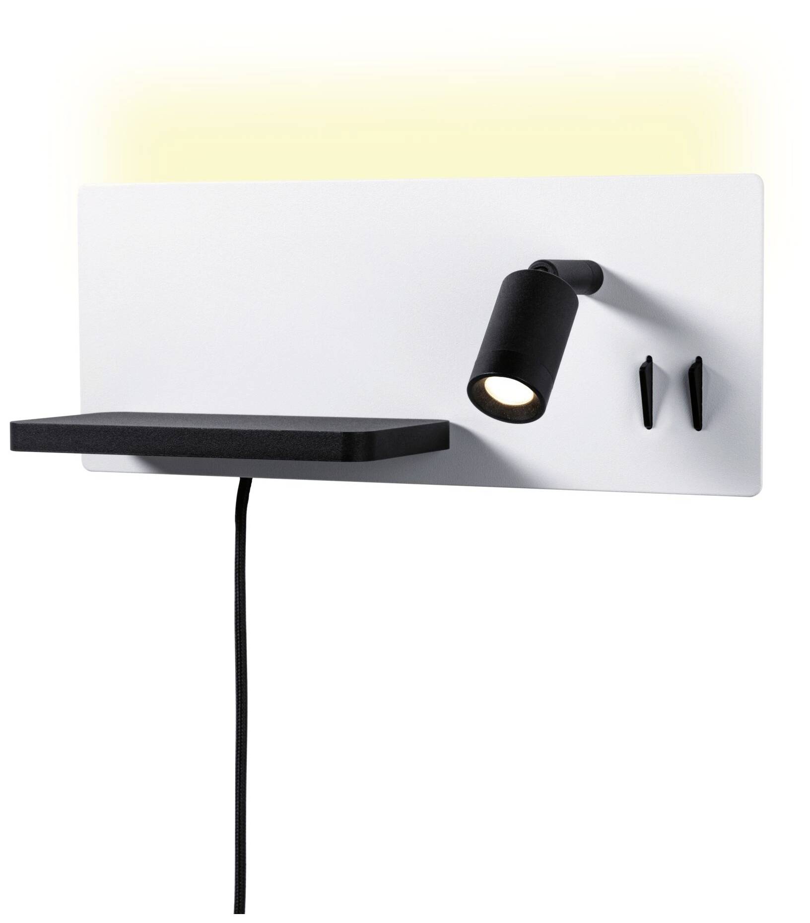 Paulmann Serrra 71103 Wandlamp 5.5 W LED Wit (mat), Zwart (mat)