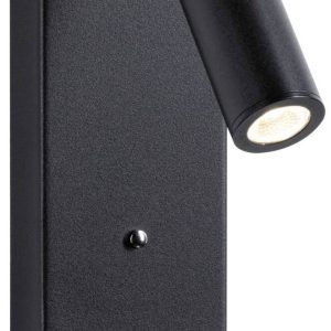 Paulmann Hulda 71109 Wandlamp 2.5 W LED Zwart (mat) Paulmann Hulda 71109 Wandlamp 2.5 W LED Zwart (mat)