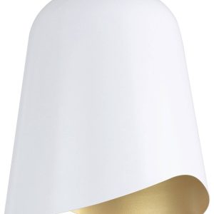 Paulmann Alvaro 95603 Lampenkap Wit, Goud (mat) Paulmann Alvaro 95603 Lampenkap Wit, Goud (mat)