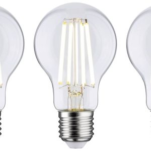 Paulmann 29132 LED-lamp Energielabel A (A – G) E27 4 W Warmwit (Ø x h) 60 mm x 105 mm 3 stuk(s) Paulmann 29132 LED-lamp Energielabel A (A – G) E27 4 W Warmwit (Ø x h) 60 mm x 105 mm 3 stuk(s)