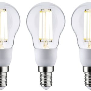 Paulmann 29134 LED-lamp Energielabel A (A – G) E14 2.5 W Warmwit (Ø x h) 45 mm x 100 mm 3 stuk(s) Paulmann 29134 LED-lamp Energielabel A (A – G) E14 2.5 W Warmwit (Ø x h) 45 mm x 100 mm 3 stuk(s)