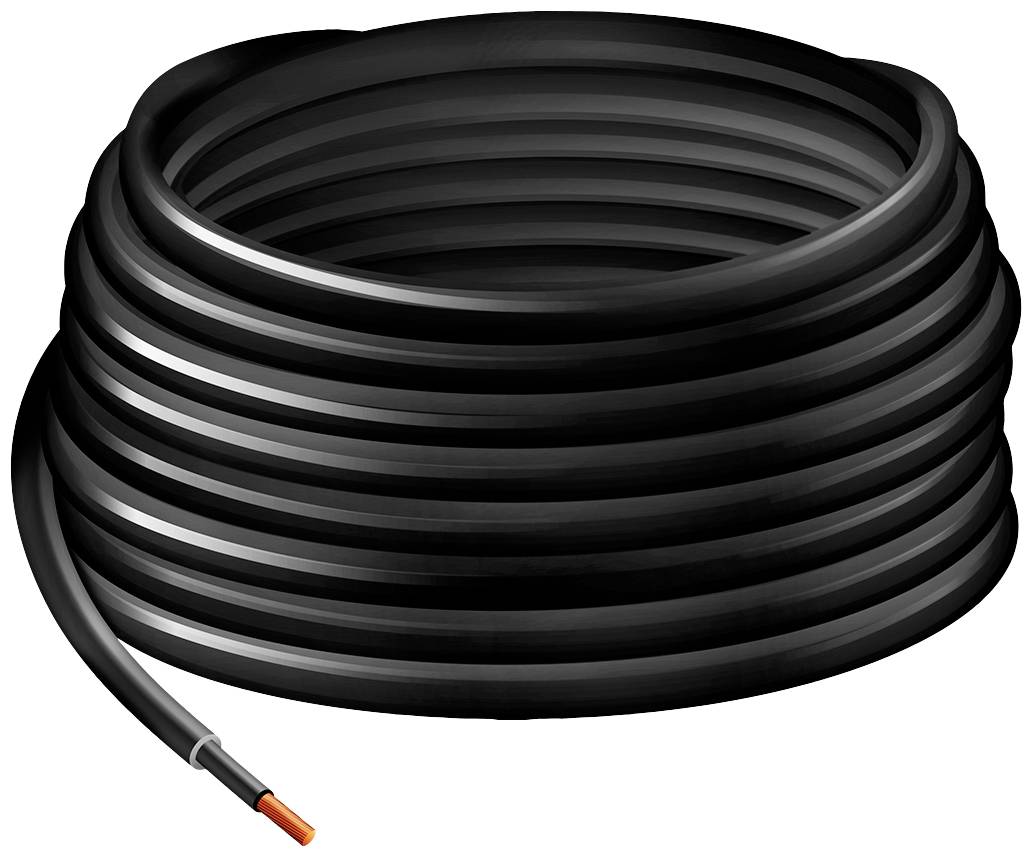 LogiLink PHC0200 H1Z2Z2-K, 6 mm² Installatiekabel Kabellengte 25 m