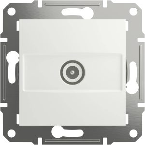 Schneider Electric EPH3270321D TV-doorvoercontactdoos Asfora Wit (RAL 9003) 1 stuk(s) Schneider Electric EPH3270321D TV-doorvoercontactdoos Asfora Wit (RAL 9003) 1 stuk(s)