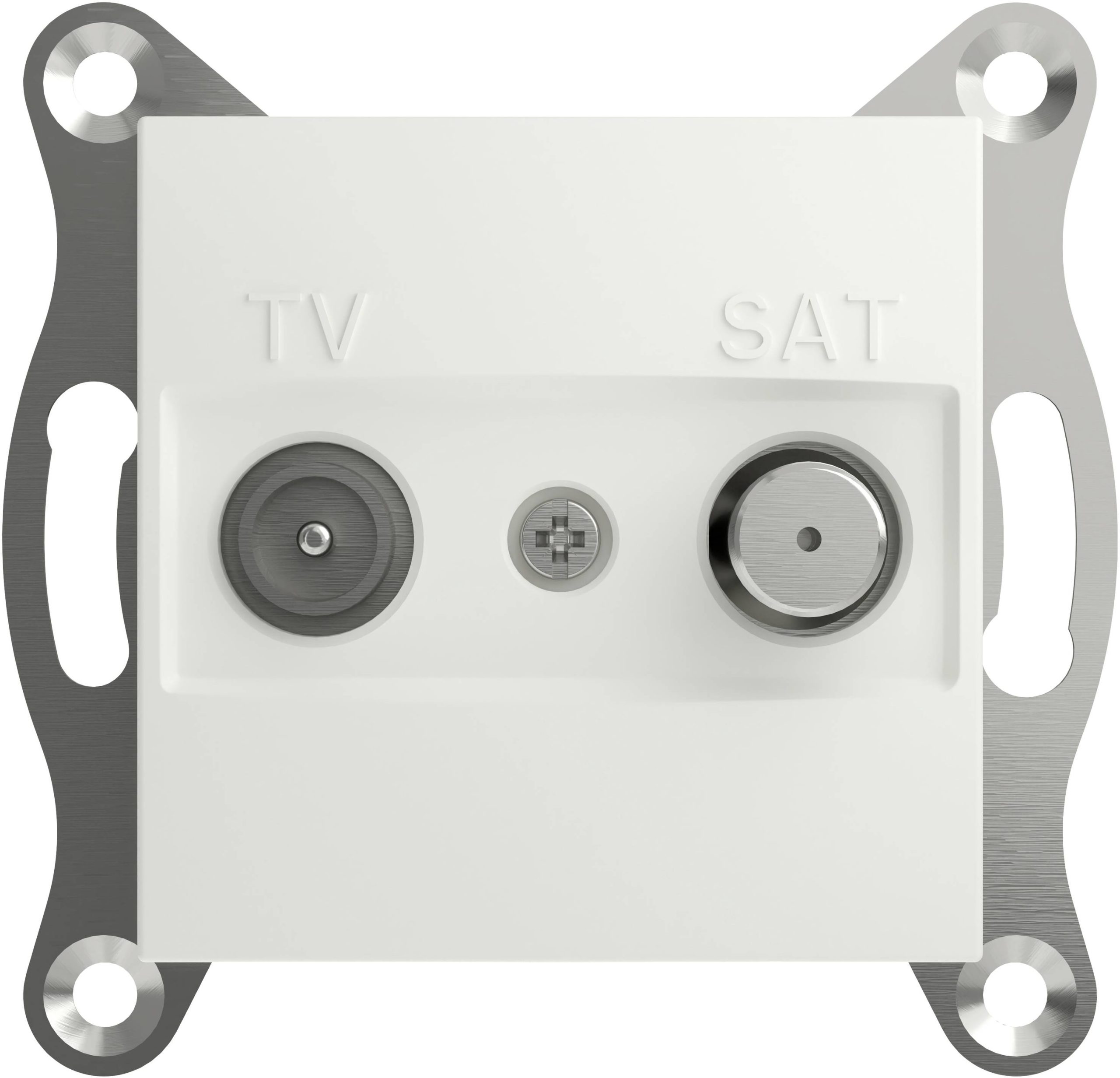 Schneider Electric EPH3470121D TV-satelliet eindcontactdoos Asfora Wit (RAL 9003) 1 stuk(s)