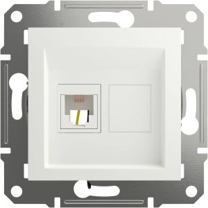 Schneider Electric EPH4170121D RJ11-telefoonaansluitdoos Asfora Wit (RAL 9003) 1 stuk(s) Schneider Electric EPH4170121D RJ11-telefoonaansluitdoos Asfora Wit (RAL 9003) 1 stuk(s)