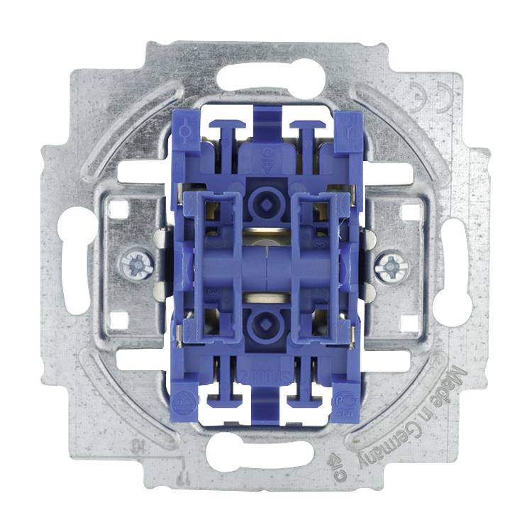 Busch-Jaeger 2000/5 US Serieschakelaar, Wipschakelaar Inzetstuk Reflex SI, Reflex SI Lineair Gentiaan-blauw (RAL 5010) 1