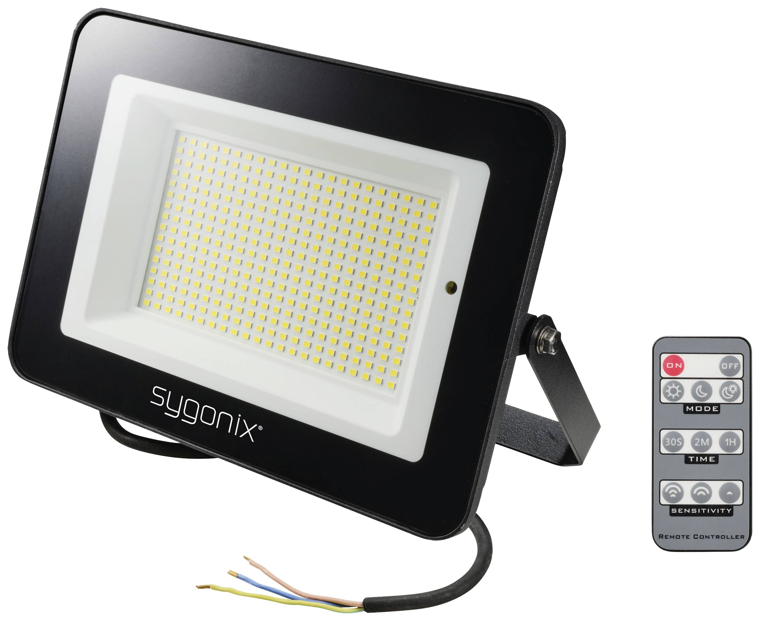 Sygonix SY-5995286 LED-buitenschijnwerper met bewegingsmelder Energielabel: C (A - G) 100 W Lichtkleur (naam): Neutraalw