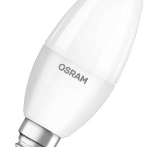 OSRAM HOMELIGHTING 4058075831964 LED-lamp Energielabel F (A – G) E14 Kaars 4.9 W = 40 W Warmwit (Ø x l) 37 mm x 96 mm 1