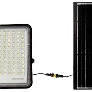 V-TAC VT-240W 7829 LED-schijnwerper, Zonne-energiemodule 30 W Koudwit Zwart V-TAC VT-240W 7829 LED-schijnwerper, Zonne-energiemodule 30 W Koudwit Zwart