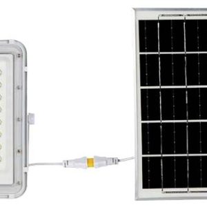 V-TAC VT-180W-W 7846 LED-schijnwerper, Zonne-energiemodule 20 W Neutraalwit Wit V-TAC VT-180W-W 7846 LED-schijnwerper, Zonne-energiemodule 20 W Neutraalwit Wit