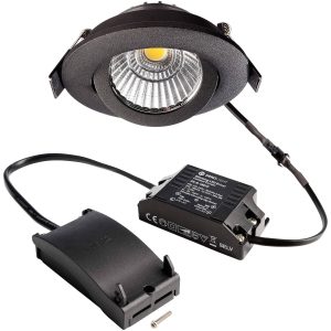 Deko Light 565382 Dione LED-inbouwlamp Energielabel: F (A – G) LED LED vast ingebouwd 8.50 W Zwart Deko Light 565382 Dione LED-inbouwlamp Energielabel: F (A – G) LED LED vast ingebouwd 8.50 W Zwart