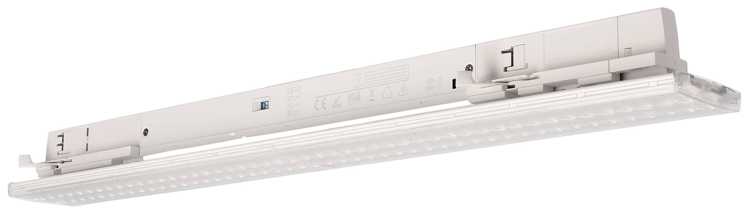 Deko Light Linear Pro 707141 LED-railspot 3-fasig 20 W LED Verkeerswit (RAL 9016)