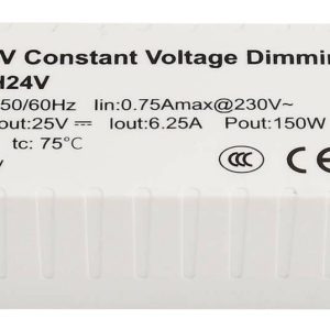 Deko Light BASIC LED-transformator Constante spanning 150 W 24 V 1 stuk(s) Deko Light BASIC LED-transformator Constante spanning 150 W 24 V 1 stuk(s)