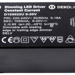 Deko Light LED-driver Constante spanning 1050 mA 23 V 1 stuk(s) Deko Light LED-driver Constante spanning 1050 mA 23 V 1 stuk(s)