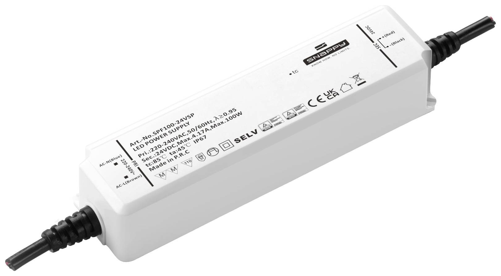 Dehner Elektronik SPF 100-12VSP LED-transformator, LED-driver Constante spanning 100 W 8.3 A 12 V Geschikt voor meubels,