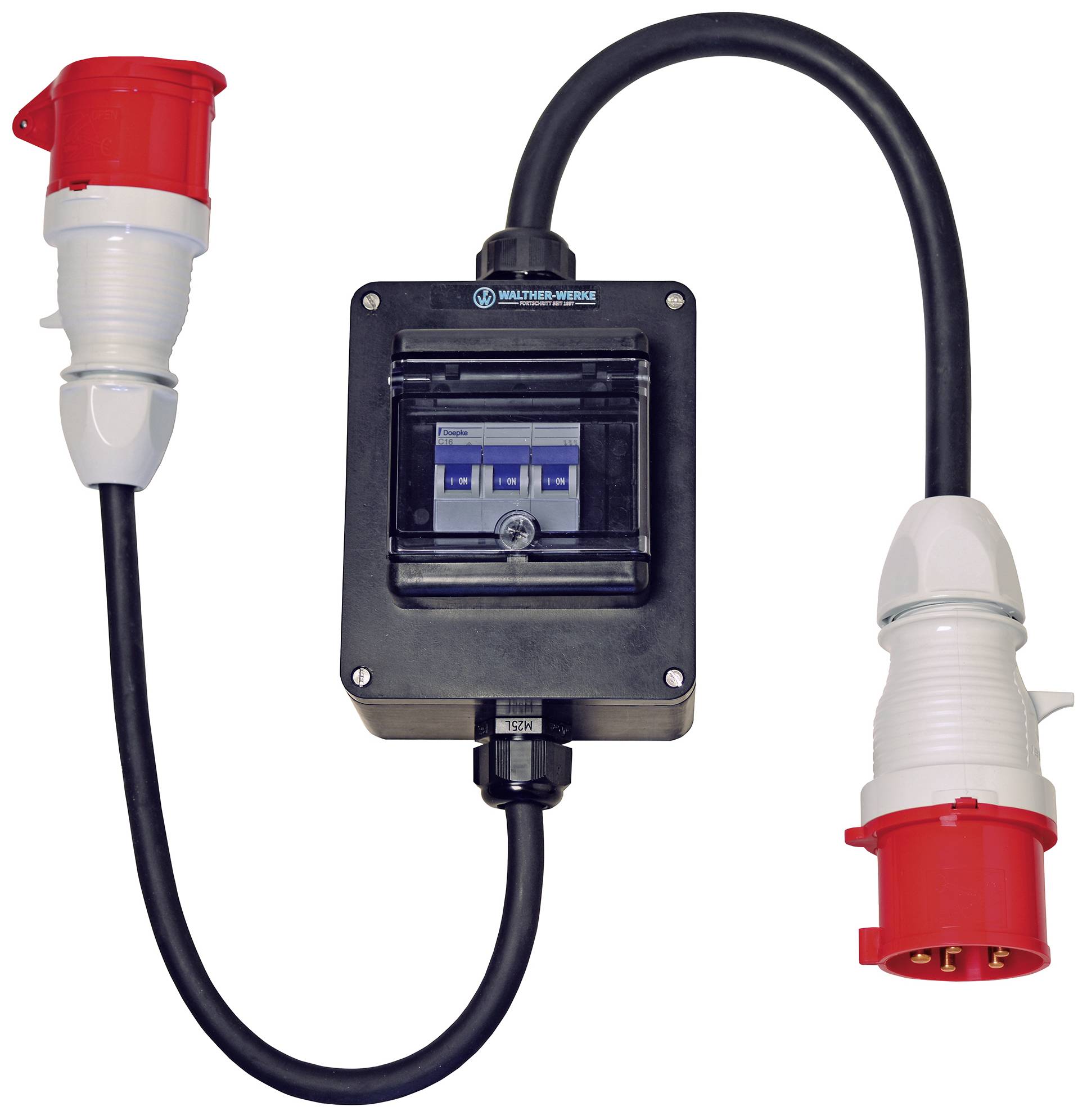 Walther Werke 64Z1110 kWh-meter 1-fase Digitaal Conform MID: Ja 1 stuk(s)