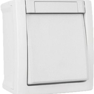 HHG 90591104-DE Inzetstuk Schakelaar Wit 1 stuk(s)