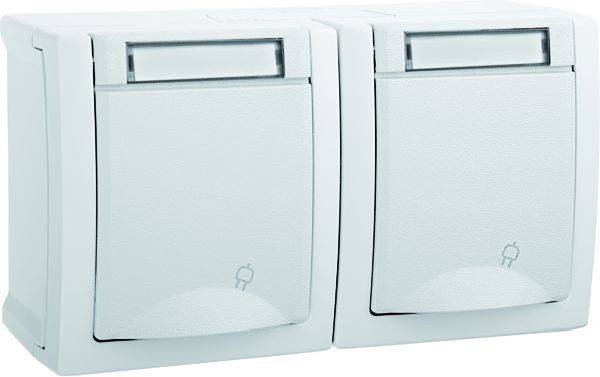 HHG 90591188-DE Inzetstuk Wandcontactdoos 1 stuk(s)