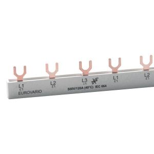 Doepke 09920179 DOEP faserail EV-S G 3.1+Hi.8.120 Phase busbar 1 stuk(s) Doepke 09920179 DOEP faserail EV-S G 3.1+Hi.8.120 Phase busbar 1 stuk(s)