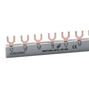 Doepke 09920123 DOEP FASERAIL EV-S G 4.12.120 Phase busbar 1 stuk(s) Doepke 09920123 DOEP FASERAIL EV-S G 4.12.120 Phase busbar 1 stuk(s)