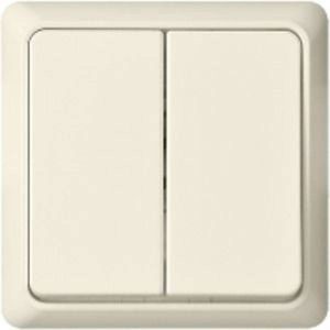 ELSO dubbele knop 506190 42V/1A UP RENOVATIE parelwit 1 stuk(s) ELSO dubbele knop 506190 42V/1A UP RENOVATIE parelwit 1 stuk(s)