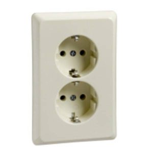 ELSO stopcontact 515410 2-voudig 16A RENOVATIE parelwit 1 stuk(s) ELSO stopcontact 515410 2-voudig 16A RENOVATIE parelwit 1 stuk(s)