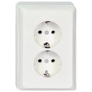 ELSO stopcontact 515514 2-voudig 16A RENOVATIE zuiver wit Meerdere kleuren 1 stuk(s) ELSO stopcontact 515514 2-voudig 16A RENOVATIE zuiver wit Meerdere kleuren 1 stuk(s)