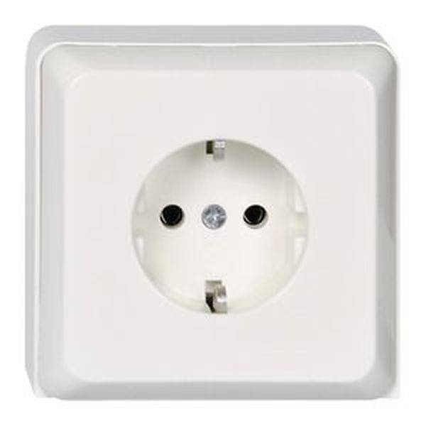ELSO stopcontact 515114 1-voudig 16A RENOVATIE zuiver wit 1 stuk(s)