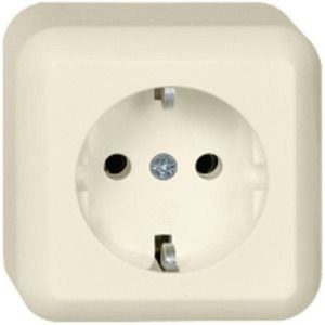 ELSO AP-contactdoos 385000 16A CONTURA parelwit Crème 1 stuk(s) ELSO AP-contactdoos 385000 16A CONTURA parelwit Crème 1 stuk(s)