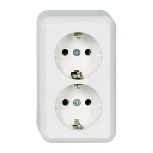 ELSO AP-stekkerdoos 395404 2-voudig 16A CONTURA zuiver wit Wit 1 stuk(s) ELSO AP-stekkerdoos 395404 2-voudig 16A CONTURA zuiver wit Wit 1 stuk(s)