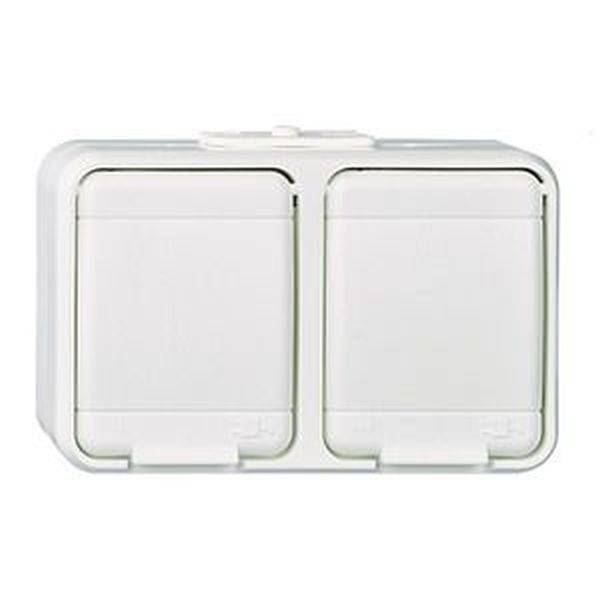 ELSO stopcontact 44444404 2f. 16 A horizontaal AquaTop rw 1 stuk(s)