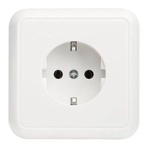 ELSO UP-stopcontact 205024 met volledige plaat 16A zuiver wit 1 stuk(s) ELSO UP-stopcontact 205024 met volledige plaat 16A zuiver wit 1 stuk(s)