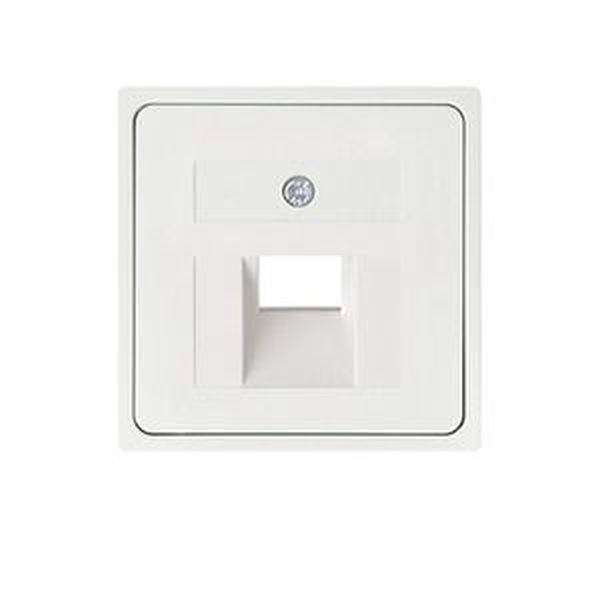 ELSO centrale plaat 366404 voor 1xRJ45 zonder JOY zuiver wit 1 stuk(s)