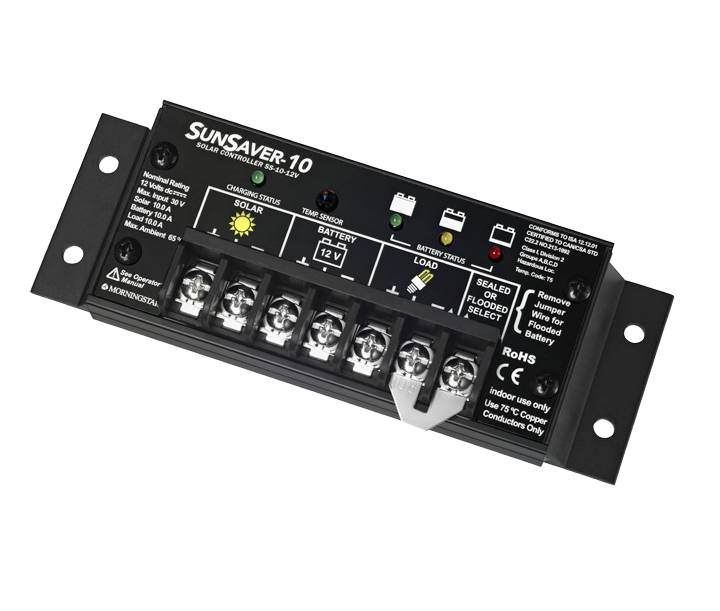 Morningstar Sunsaver SS-10 12V Laadregelaar voor zonne-energie PWM 12 V 10 A