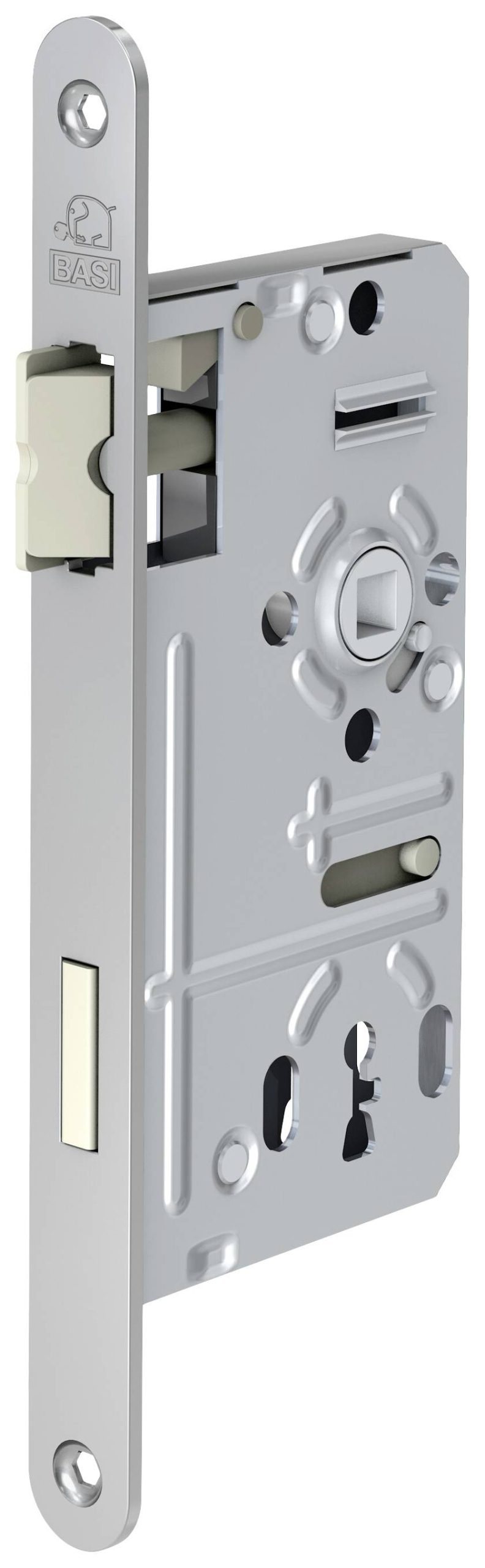 Basi 9220-5510 Insteekkamerdeurslot Zilver