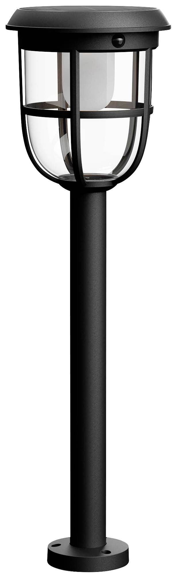 Philips LED 8720169267213 Radii Staande lamp op zonne-energie met bewegingsmelder LED 1.3 W Zwart