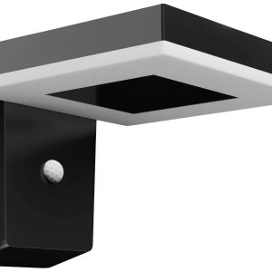 Philips LED Zonal 8720169265745 Wandlamp op zonne-energie met bewegingsmelder LED 1.3 W Zwart Philips LED Zonal 8720169265745 Wandlamp op zonne-energie met bewegingsmelder LED 1.3 W Zwart