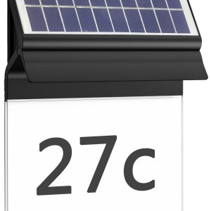 Philips LED Enkara 8720169265462 Huisnummerlamp op zonne-energie LED 0.4 W Zwart Philips LED Enkara 8720169265462 Huisnummerlamp op zonne-energie LED 0.4 W Zwart